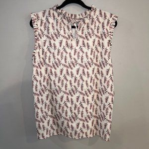 Eden Ruth Floral Sleeveless Blouse - XL